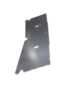 Sheet metal partition lower tier 2400 Step V16 solid